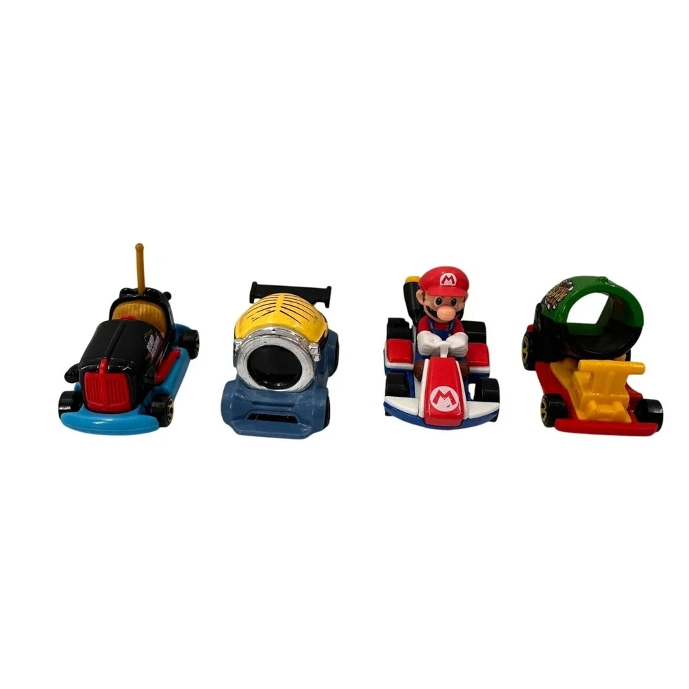 Nintendo Mario Kart Hot Wheels Minions Die-Cast Race Car Stewart Collectible Toy